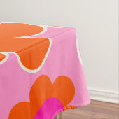 Blokkers roze Sinaasappel Tafelkleed (Voorbeeld)