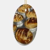 Blokkige leeslaven keramisch ornament (Rechts)