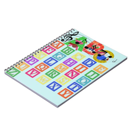 Blokletters Notitieboek (Linkerzijde)