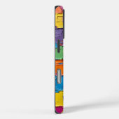 Blokpartij: Abstracte Impasto Case-Mate iPhone Case (Achterkant / Rechts)