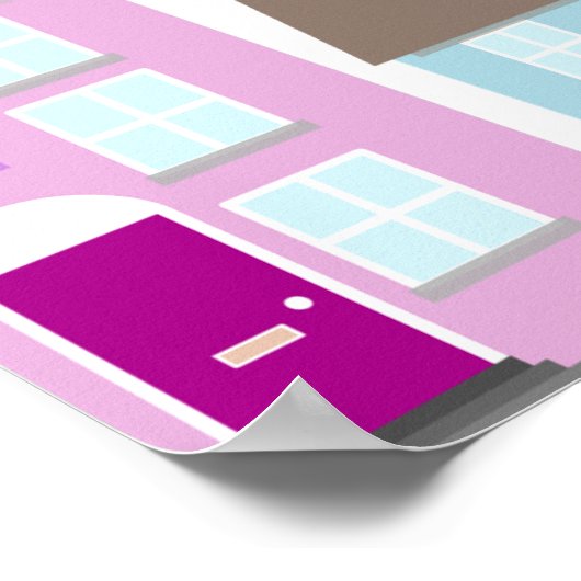 BLOKPARTIJ Banner Poster (Hoek)