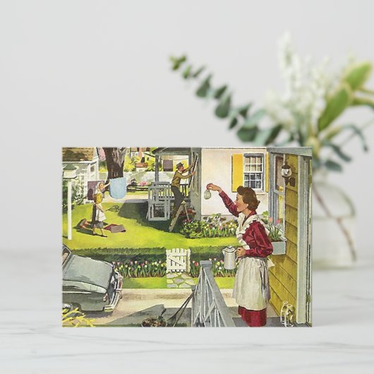  Blokpartij Buurgroep - Uitnodiging voor open huis (Staand voorkant)