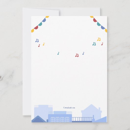 Blokpartijuitnodiging Kaart (Achterkant)