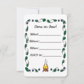 Blokpartijuitnodiging Kaart (Voorkant)