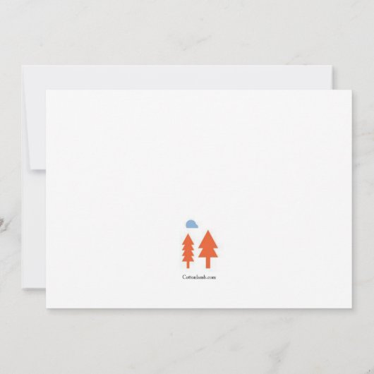 Blokpartijuitnodiging Kaart (Achterkant)