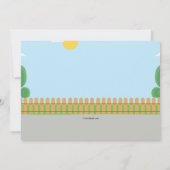 Blokpartijuitnodiging Kaart (Achterkant)