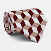 Blokpatroon 03 stropdas (Opgerold)