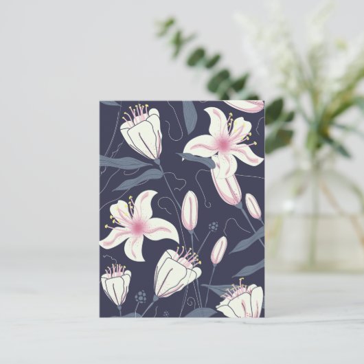  blokpatroon briefkaart (Staand voorkant)