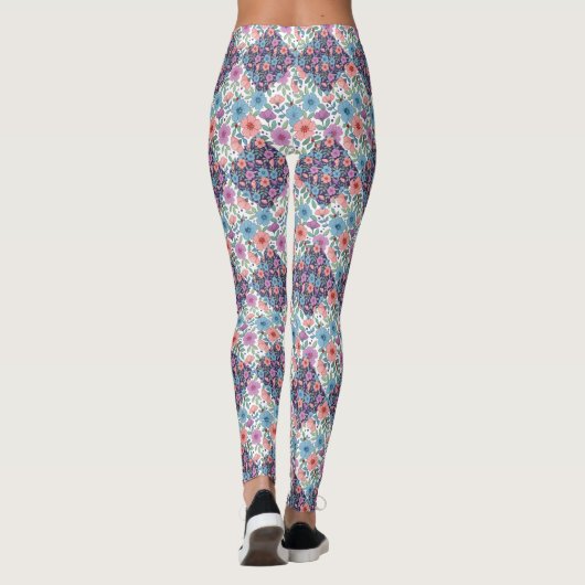 blokpatroon leggings (Achterkant)