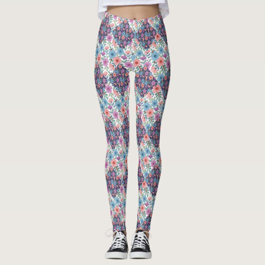 blokpatroon leggings (Voorkant)