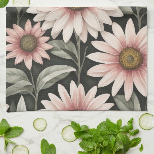 blokpatroon theedoek (Gevouwen)