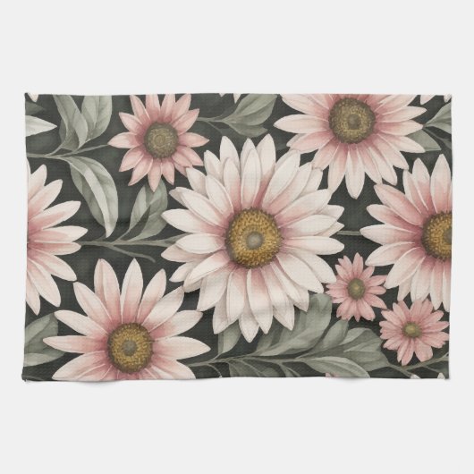 blokpatroon theedoek (Horizontaal)