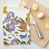 blokpatroon theedoek (Quarter Fold)