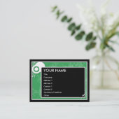 blokregeling : L : groen : Visitekaartje (Staand voorkant)