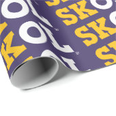 Blokscript "SKOL" — Verpakkingspapier Cadeaupapier (Rol Hoek)