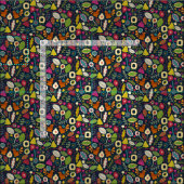 BLOM INDIGO STOF (Delen)