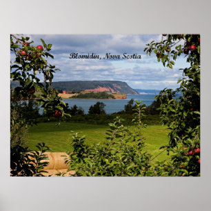 Blomidin, Nova Scotia, Canada Poster