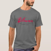 Blommer chocolade bedrijf fabriek chicago illinois t-shirt (Voorkant)