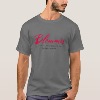 Blommer chocolade bedrijf fabriek chicago illinois t-shirt