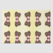 Blond Afro, Popping Pink Bubblegum Tissuepapier (Voorkant)