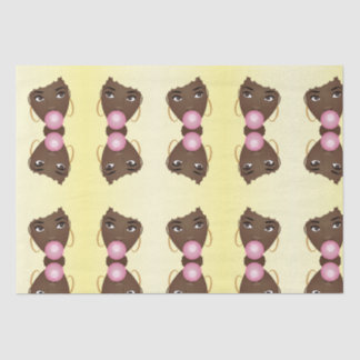 Blond Afro, Popping Pink Bubblegum Tissuepapier