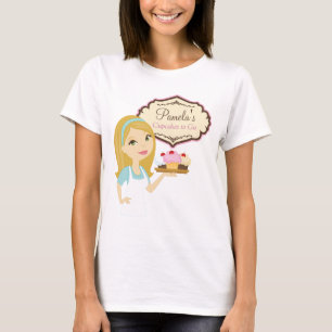Blond Baker Cupcake D12 T-shirt Design 3