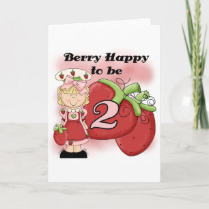 Blond Berry 2e Verjaardag Tshirts en geschenken Kaart