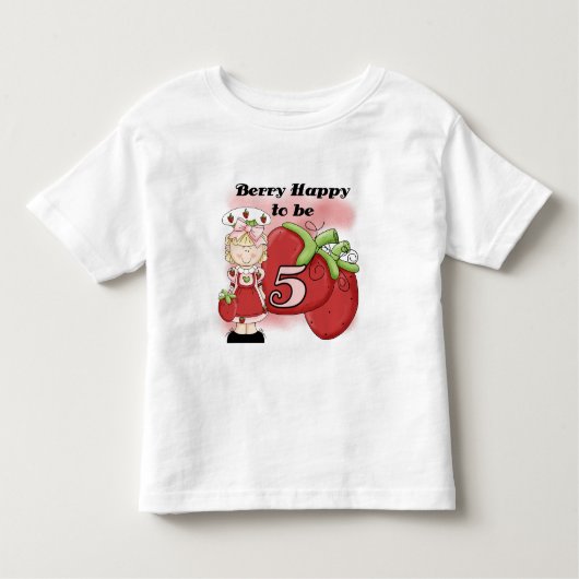 Blond Berry blij om 5 Tshirts en geschenken te zij (Voorkant)