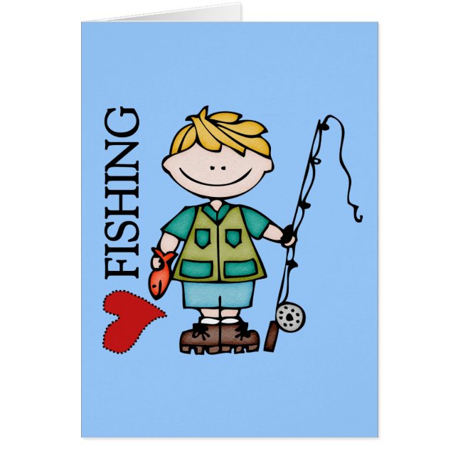 Blond Boy I Love Vist (Voorkant)