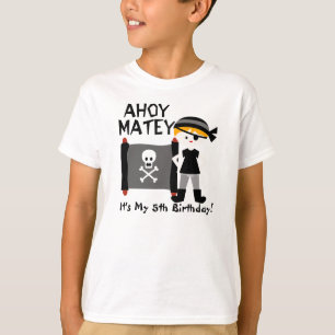 Blond Boy Party als een piratenshirt T-shirt