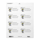 Blond Boy Rock Star Etiket (Full Sheet)