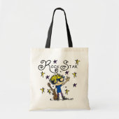 Blond Boy Rock Star Tote Bag (Voorkant)
