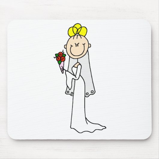 Blond Bruid Muismat (Voorkant)