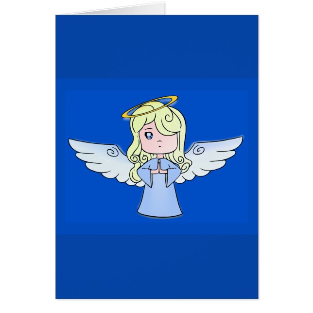 Blond Cartoon Angel (Voorkant)