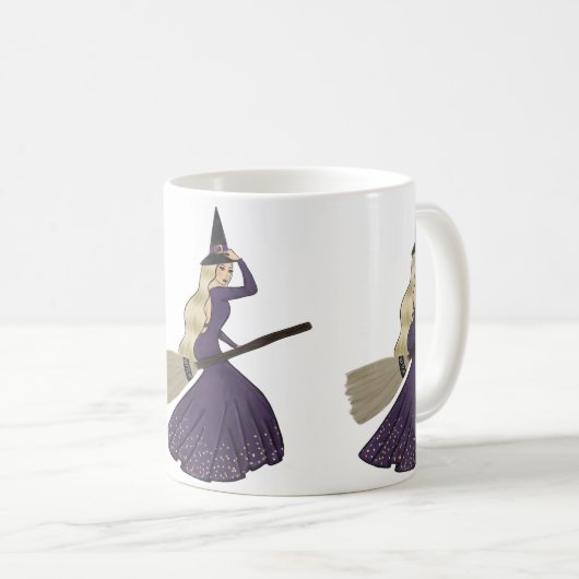 Blond Chic Witch Mok (Voorkant rechts)