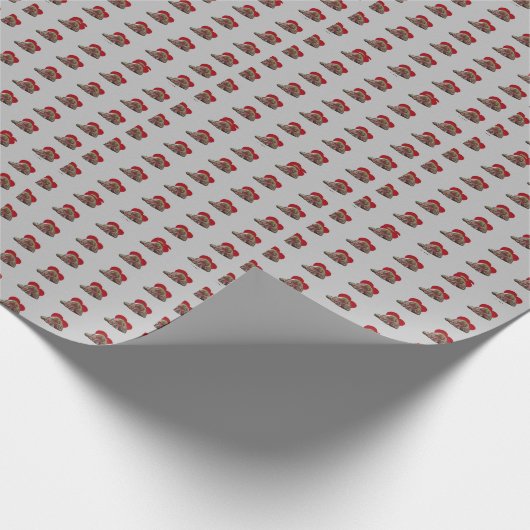 Blond Cocker Spaniel Heart Cadeaupapier (Hoek)