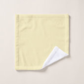 Blond effen kleur bad handdoek (Wasdoekje)