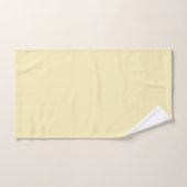 Blond effen kleur bad handdoek (Handdoek)