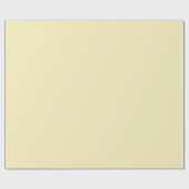 Blond effen kleur cadeaupapier (Vlak)