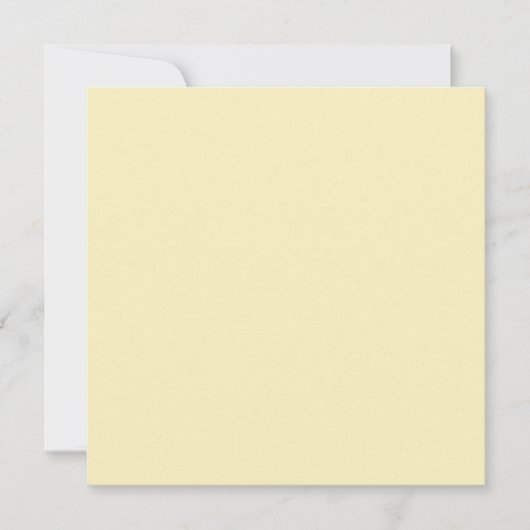 Blond (effen kleur) feestdagenkaart (Voorkant)