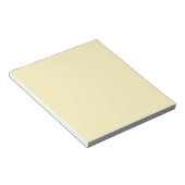 Blond (effen kleur) notitieblok (Schuin)