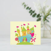 Blond Fairy Princess Briefkaart (Staand voorkant)