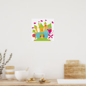 Blond Fairy Princess Poster (Keuken)