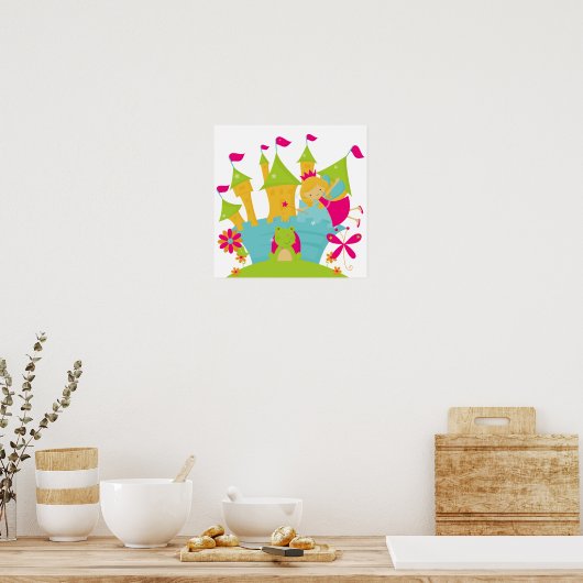 Blond Fairy Princess Poster (Keuken)