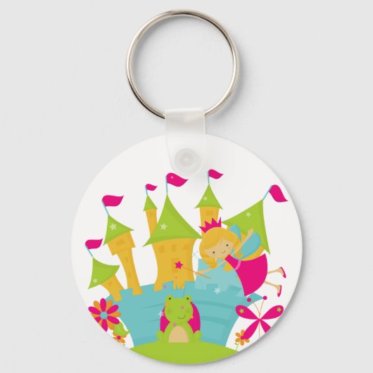Blond Fairy Princess Sleutelhanger (Voorkant)