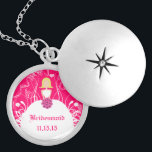 blond fuchsia bruiloft bruidsmeisje Ketting<br><div class="desc">De Kettingen van Keepasje kiezen of Zilver Geplaatste Goudafwerking of Sterling Zilveren Unieke Kettingen van de Wedding van de Weddenschap van de Aangepaste Aangedreven Aangedreven Zilver - om achtergrondkleur te veranderen - klik aanpassen - kies laatste hulpmiddel in drop-down menu en kies uit één van de getoonde kleuren of voer...</div>