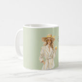 Blond Geel Jurk Aperitivo Koffiemok (Voorkant links)