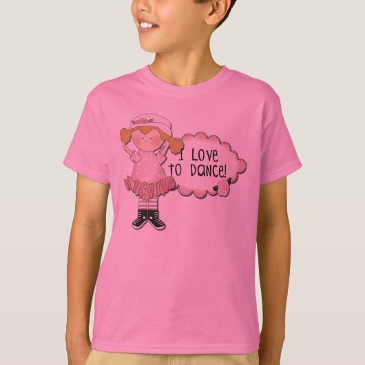 Blond Girl Dancer Tshirts en Gifts (Voorkant)