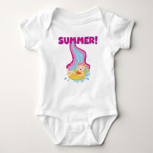 Blond Girl Summer Romper (Voorkant)