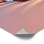 Blond haar, Blue Eyed Beauty Illustratie - Al Rio Poster (Hoek)